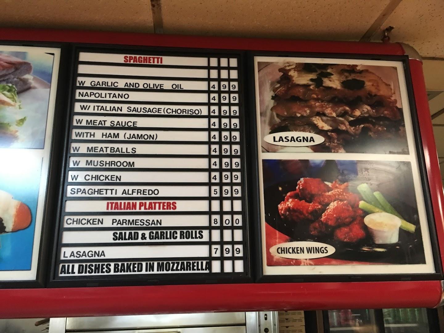 JC's Pizzeria Menu image 2